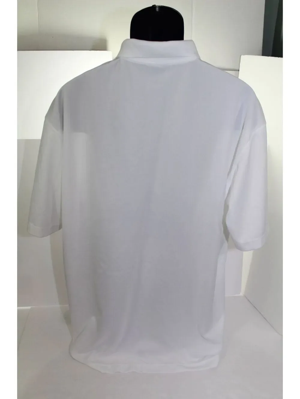 Emmaus Foods The Path To Great Food Nike Golf Dri Fit White Polo Shirt Mens XL
